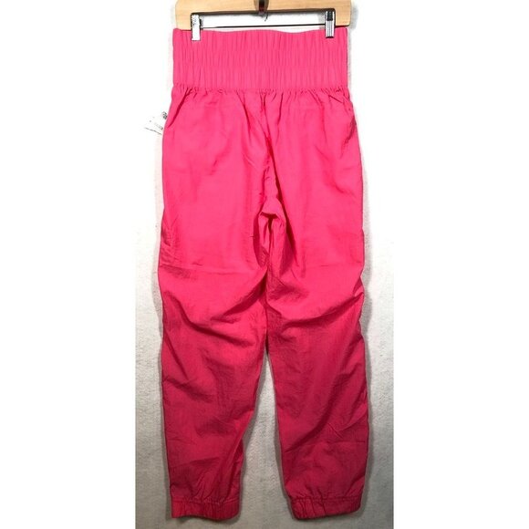 Altar'd State AS Revival Jogger Pants Bright Pink High Waisted Women's Medium M - Picture 2 of 7